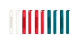 10 Clips pour fermeture de sachet, coloris assortis