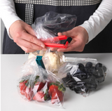 10 Clips pour fermeture de sachet, coloris assortis