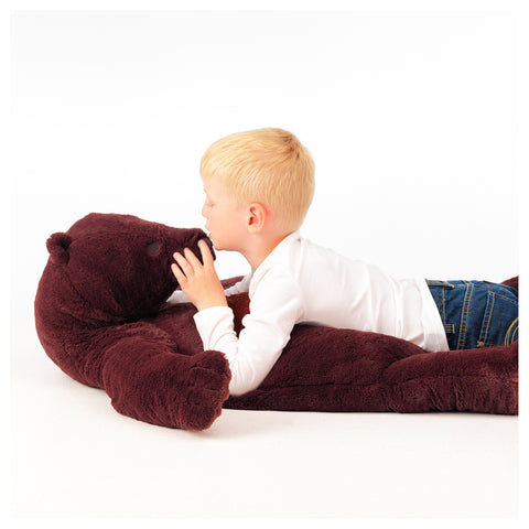 Peluche, ours géant