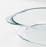 Plat à four, Verre transparent