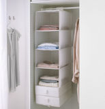 Rangement 6 compartiments pour placard ou penderie
