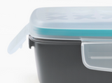 Boîte repas, gris Compatible micro-ondes