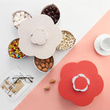 Jolie boîte à bonbons en plastique en forme de fleur