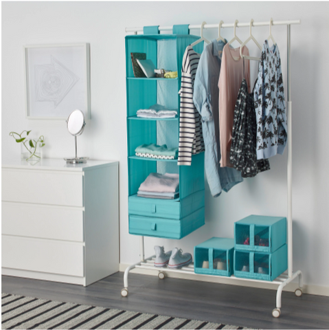 Rangement 6 compartiments pour placard ou penderie