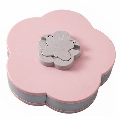 Jolie boîte à bonbons en plastique en forme de fleur