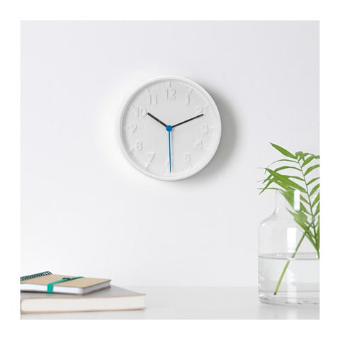 Horloge murale, blanc